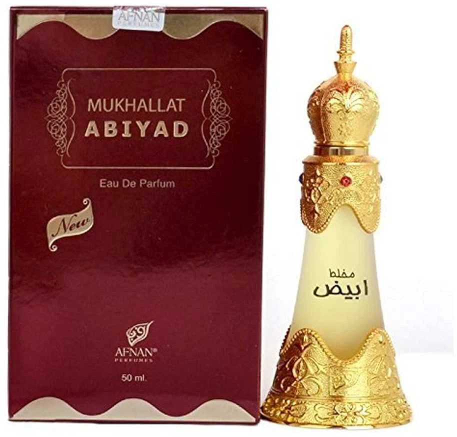 Afnan Mukhallat Abiyad Aliejiniai Kvepalai UNISEX (Vyrams ir Moterims) 20ml
