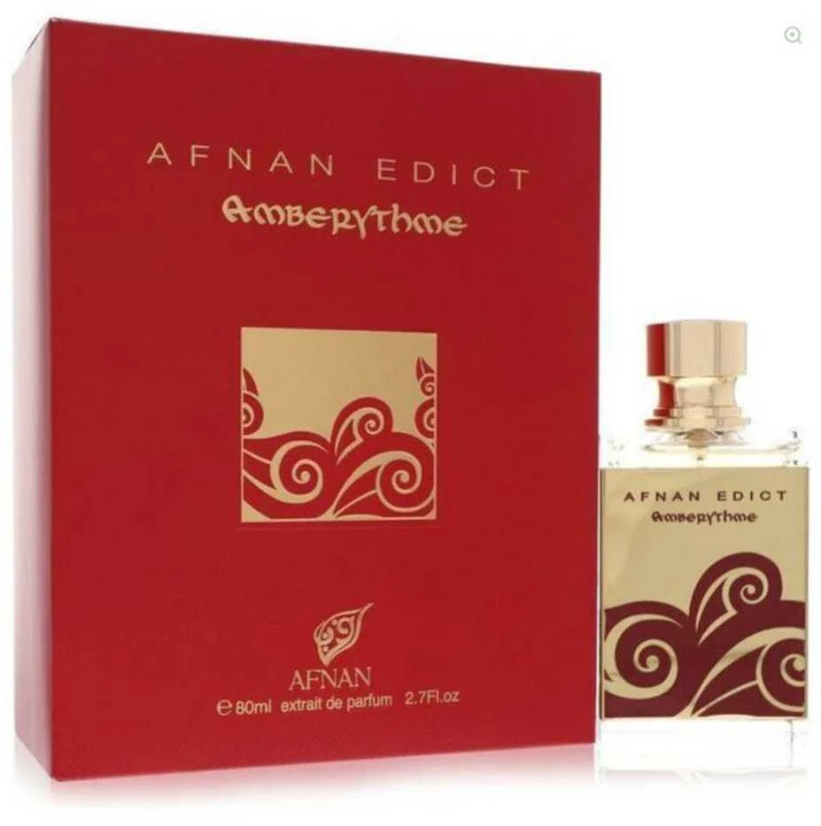Afnan Edict Amberythme EDP parfumuotas vanduo unisex, 80 ml