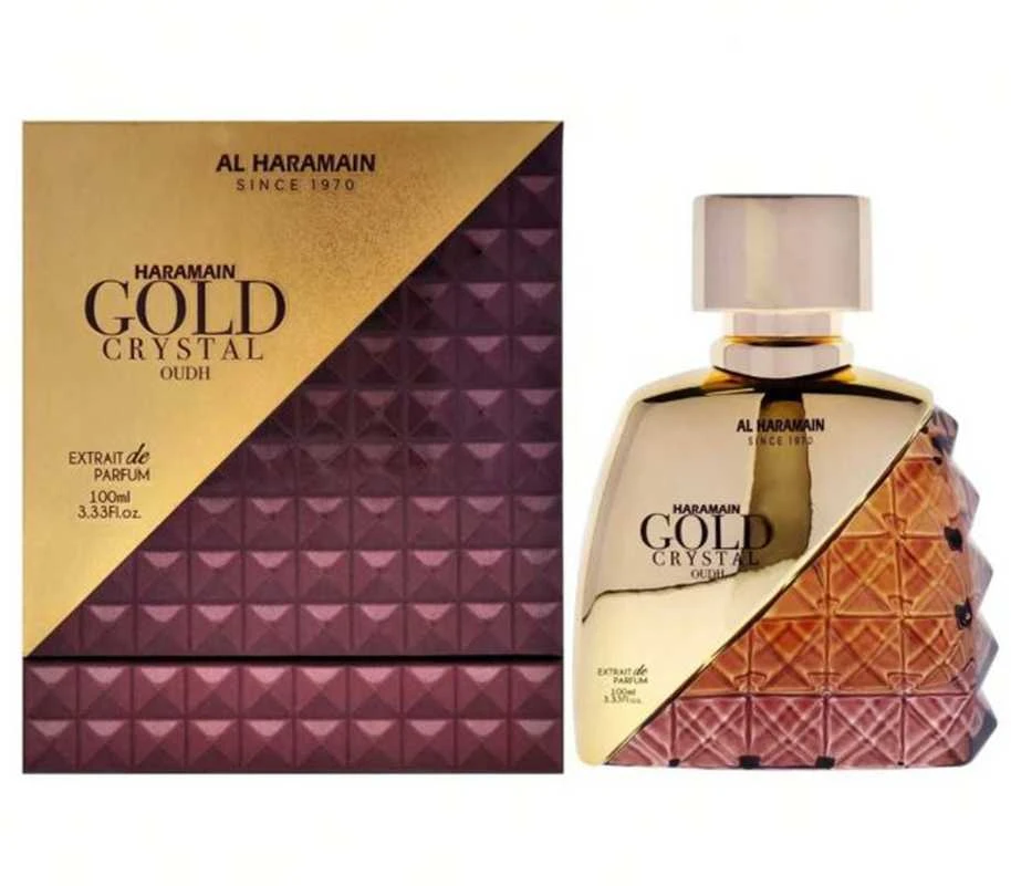 Al Haramain Gold Crystal Oudh PP kvepalai unisex, 100 ml