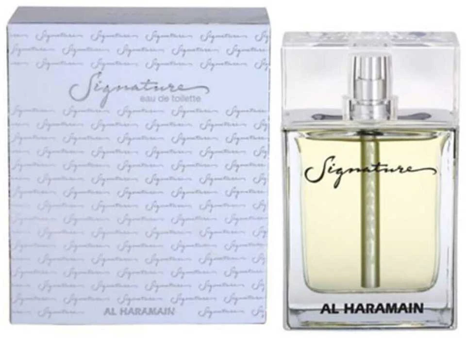 Al Haramain Signature Sidabrinis EDP parfumuotas vanduo Unisex, 100 ml