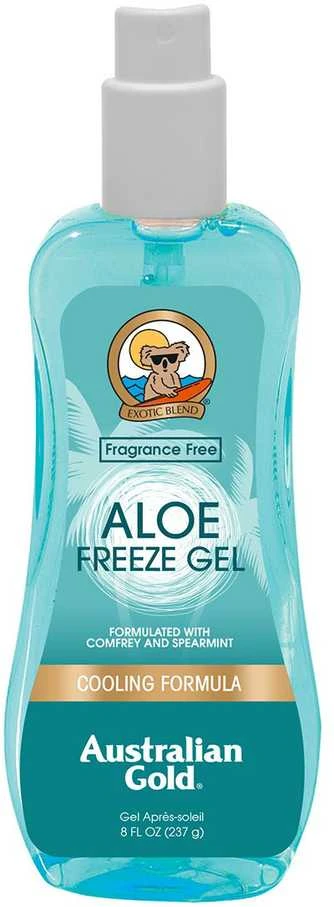 Australian Gold Aloe Freeze Gel Vėsinantis purškiamas gelis po deginimosi, 237 ml aprašymas - Prekės nuotrauka