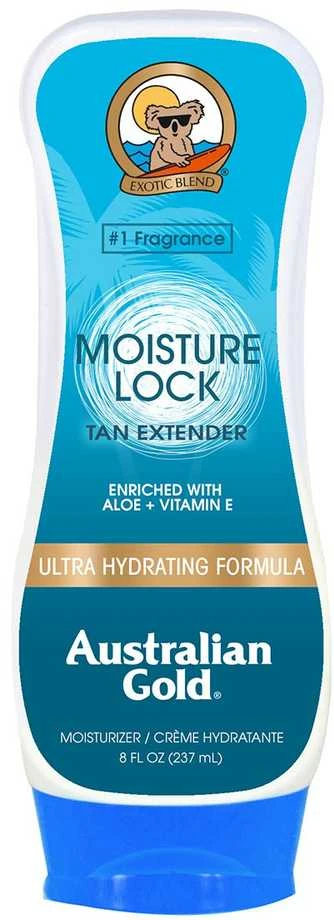 Australian Gold Moisture Lock Tan Extender Drėkinantis pienelis po deginimosi, 237 ml