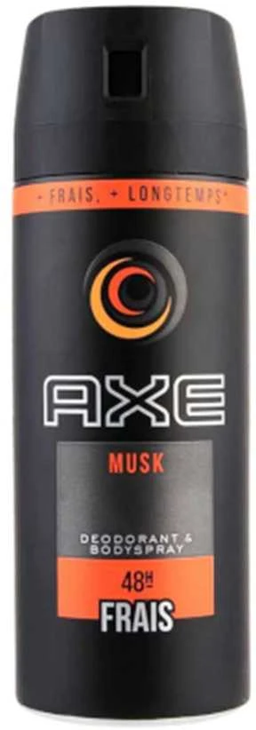 Axe Musk dezodorantas 150ml juoda pakuotė