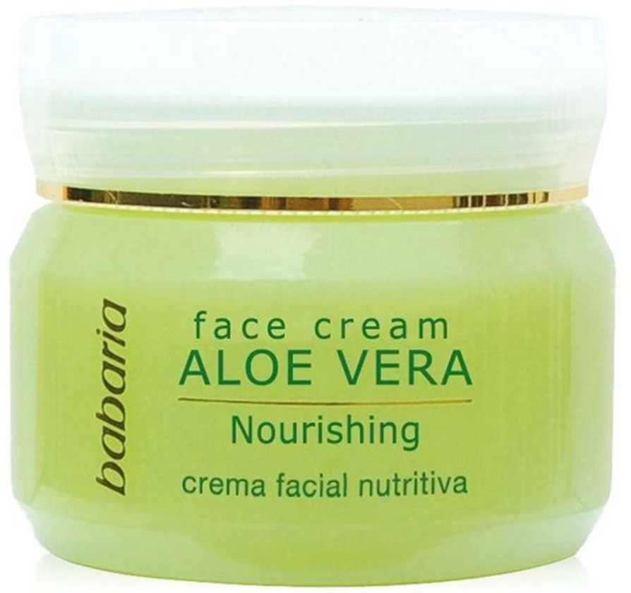Babaria Aloe Vera Face Kreminis drėkinantis veido kremas, 50 ml
