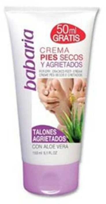 "Babaria" pėdų kremas sausoms įtrūkusioms pėdoms 150ml