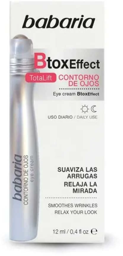 Babaria Botox Effect akių kontūro kremas, 12 ml