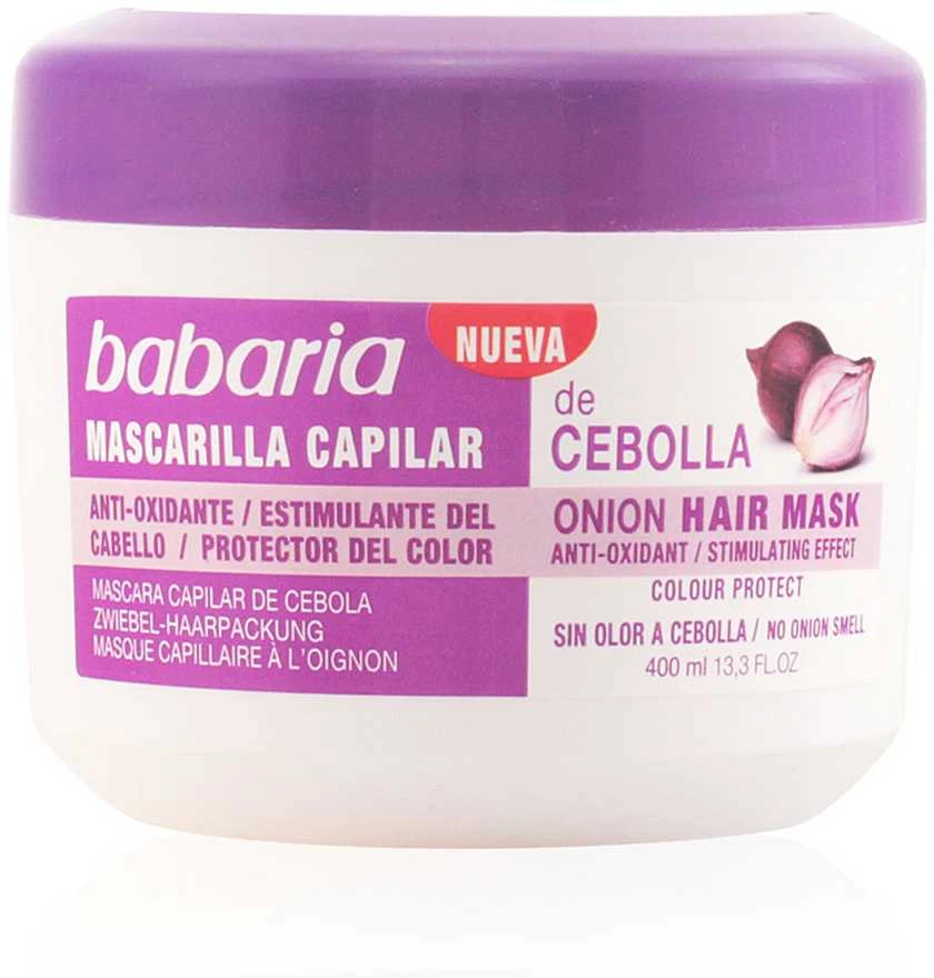 Babaria Onion Hair Mask plaukų kaukė, 400 ml