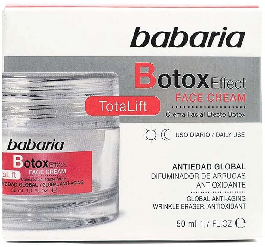 "Babaria Botox Effect" veido kremas "Facial Totalift" 50ml