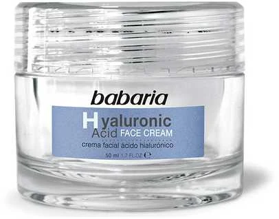 Babaria Veido kremas su hialurono rūgštim 50 ml