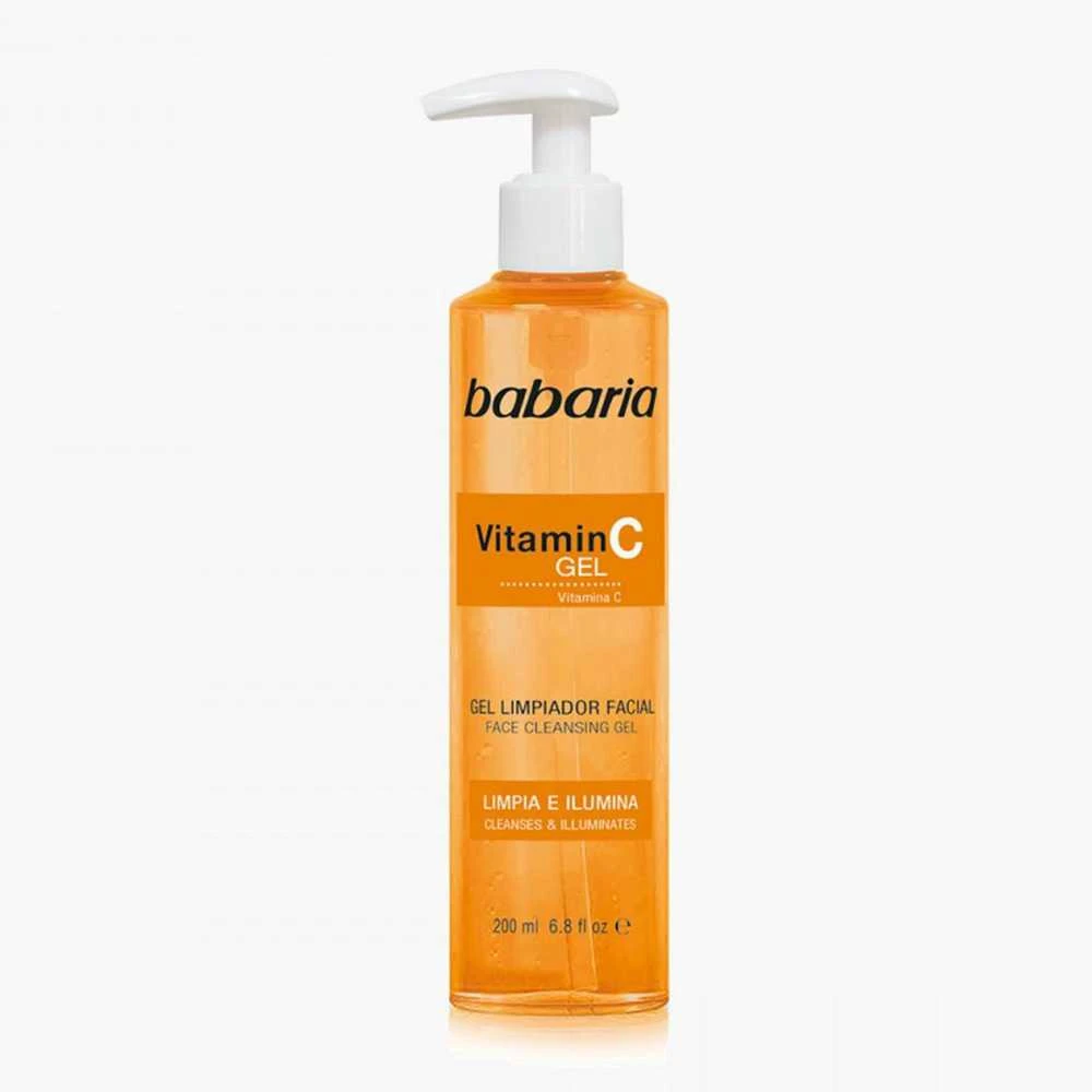 Babaria Gel Limpiador Facial Vitamina C, 200 ml