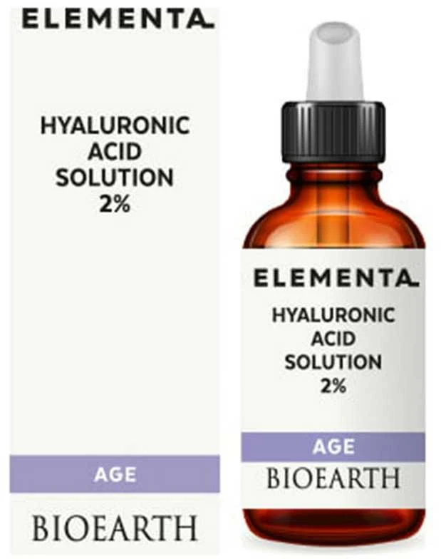 Bioearth Elementa Concentrado Age Solution hialurono rūgštis 10ml
