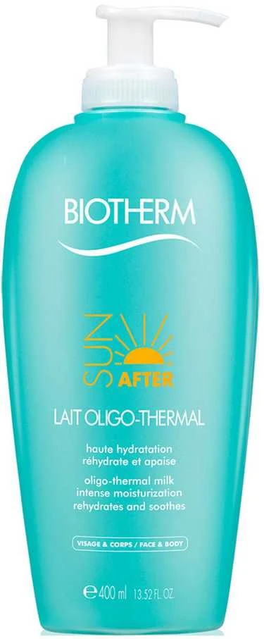 Biotherm Sun After Oligo Thermal Milk veido ir kūno kremas po saulės, 400 ml