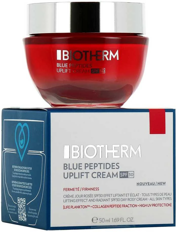 Biotherm Firming skin cream SPF 30 Mėlyna Peptide (Uplift Kreminis), 50 ml