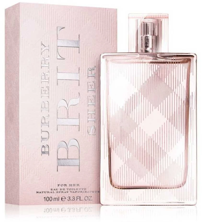 Burberry Brit Sheer EDT tualetinis vanduo moterims, 100 ml