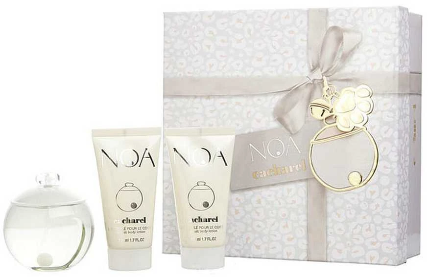 Cacharel Noa rinkinys tualetinio vandens purškiklis 100ml + kūno losjonas 2x50ml