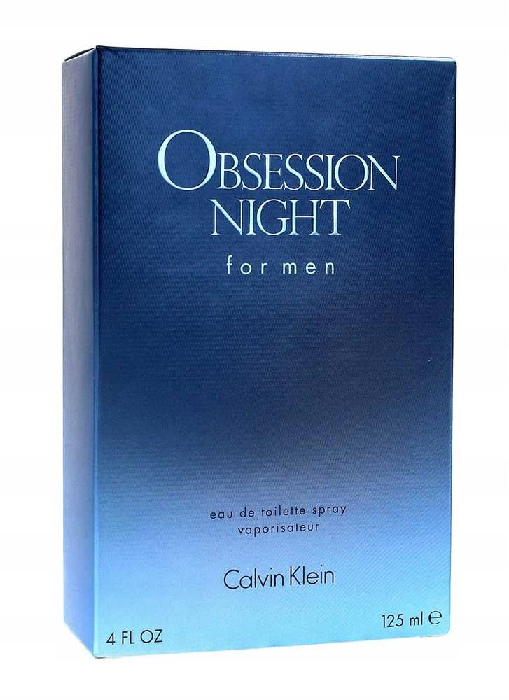 Kvepalai vyrams Calvin Klein Obsession Night EDT, 125 ml