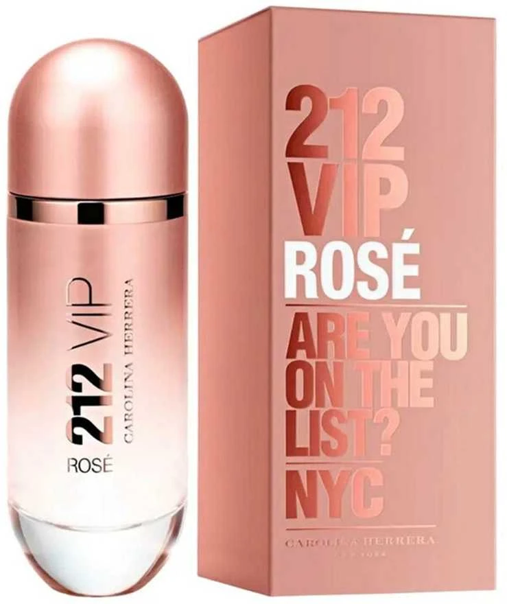 Carolina Herrera 212 Vip Rosé EDP Purškiklis, 80 ml