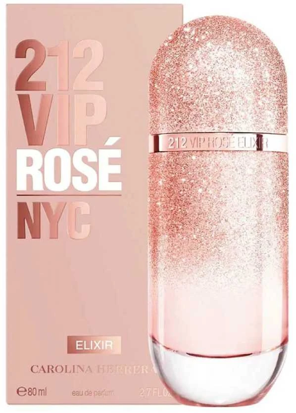 Carolina Herrera 212 Vip Rosé Eliksyras EDP parfumuotas vanduo moterims, 80 ml