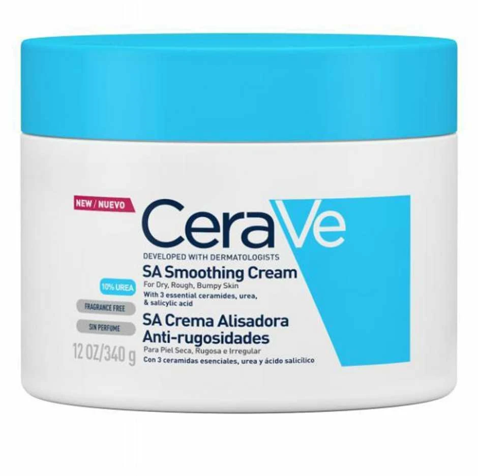 Veido kremas sausai ir šiurkščiai odai Cerave SA Smoothing Cream, 340 g