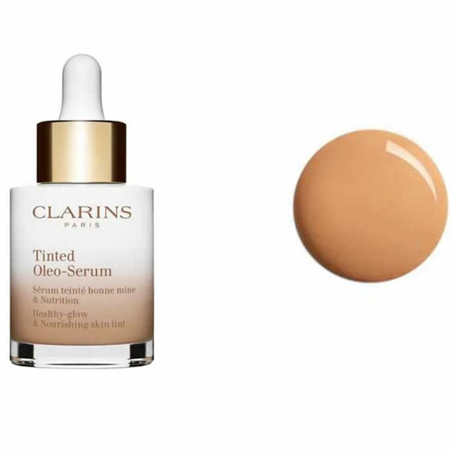 „Clarins“ tonuotas makiažo pagrindas „Oleo Healthy Glow Serum“ 05, 30 ml