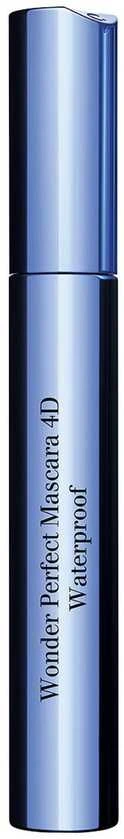 Clarins Wonder Perfect 4D Blakstienų tušas Atsparus vandeniui #01 Perfect Juodas, 8 ml