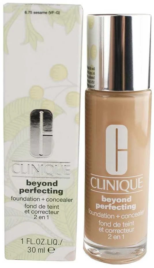 „Clinique Beyond Perfecting Foundation“ makiažo pagrindas ir kaukė 08 Golden Neutral, 30 ml