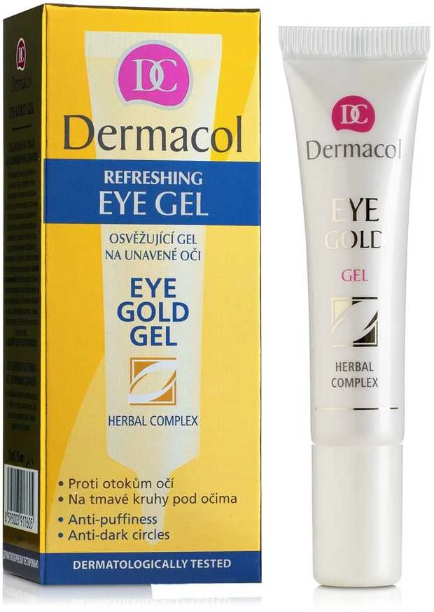Dermacol Eye Gold akių gelis moterims, 15 ml