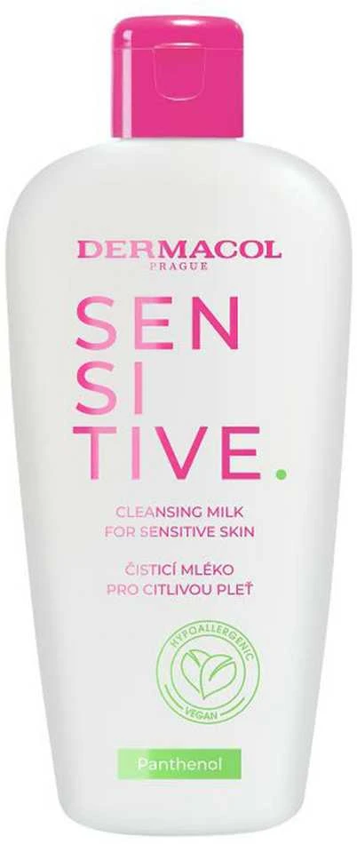 Dermacol, jautriai odai, valomasis ir drėkinamasis, valomasis pienelis veidui, 200 ml