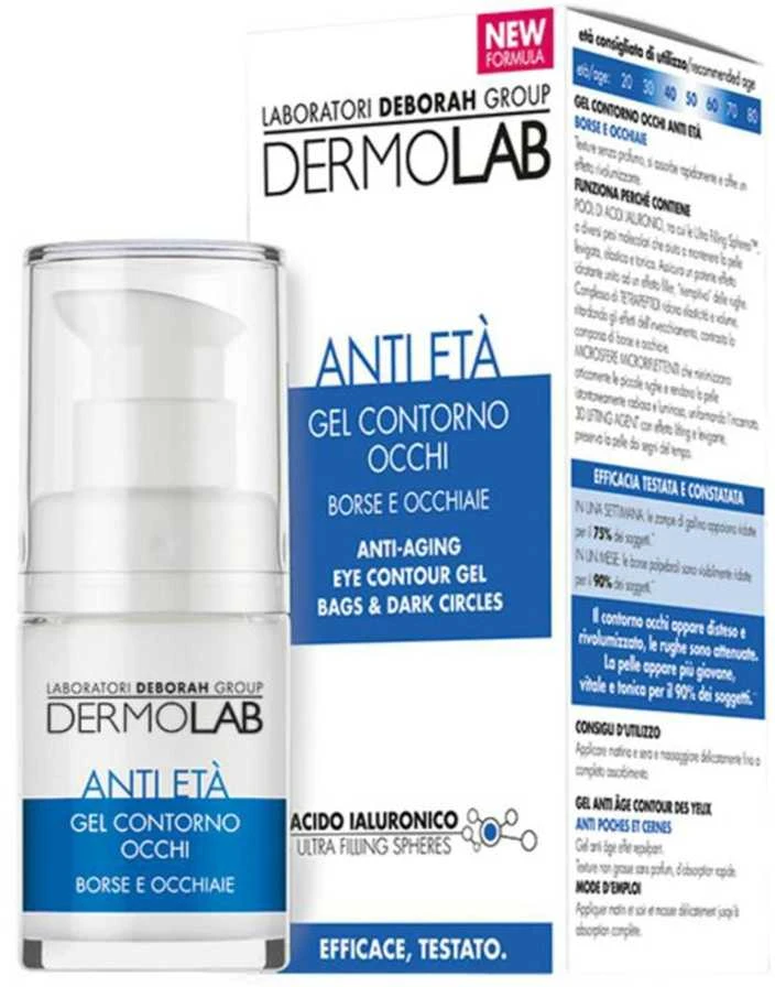 Dermolab Dh Dlab Viso Gel Contorno Ojos Anti Edad