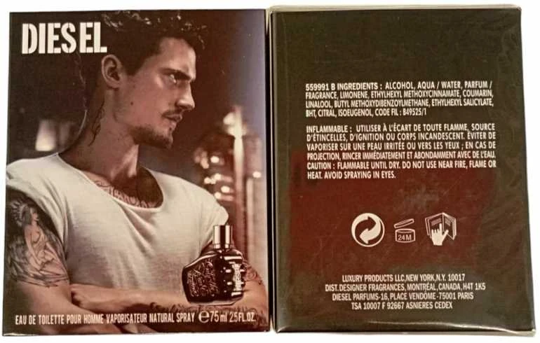 Kvepalai vyrams Diesel Only the Brave EDT, 125 ml