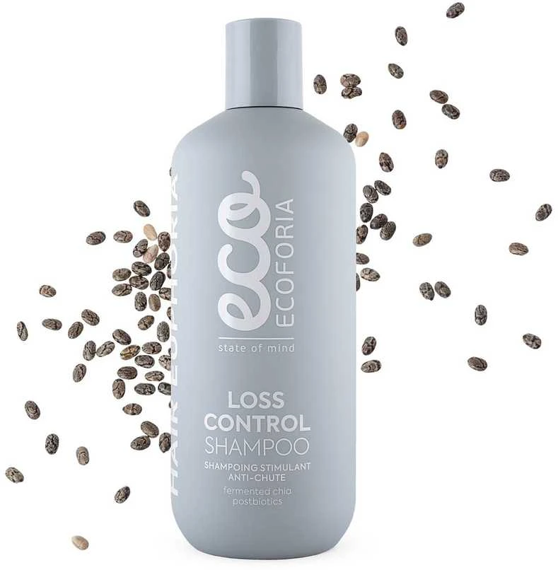 "Ecoforia Liss Control Anti-Chute" šampūnas 400ml