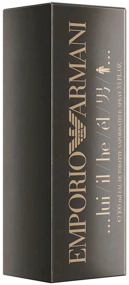 Giorgio Armani Emporio Armani He EDT tualetinis vanduo vyrams, 100 ml