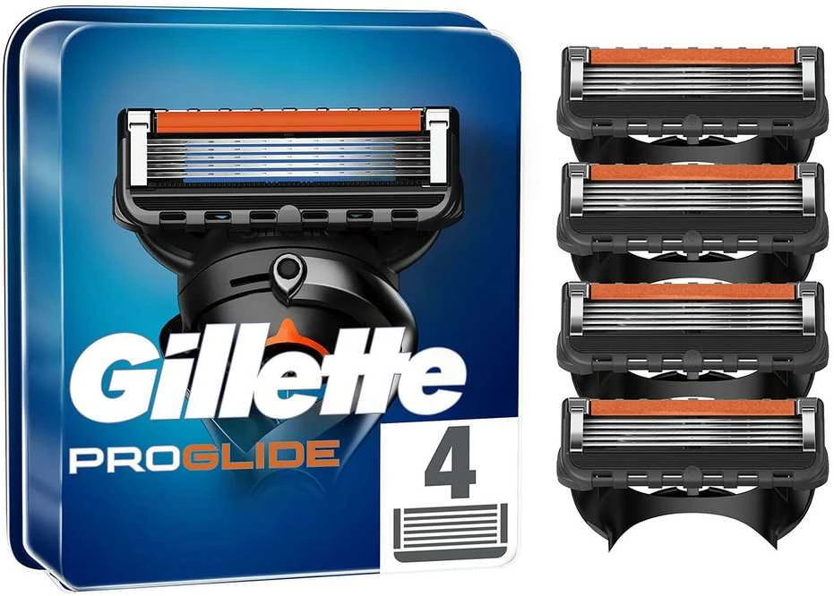 Gillette Fusion Proglide rankinis įkroviklis 4 vnt