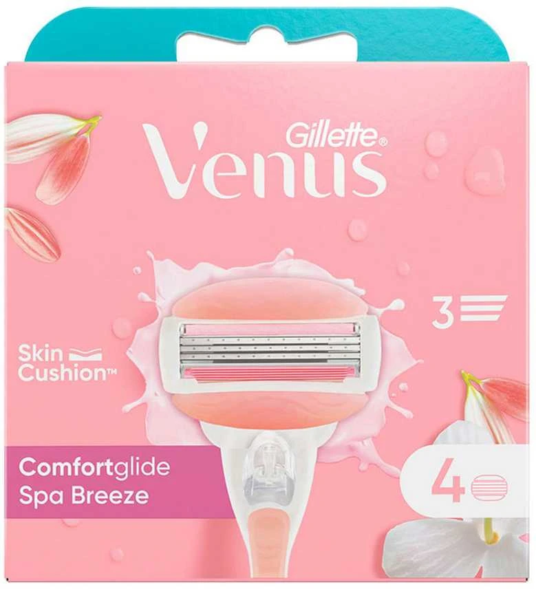 Gillette Venus Spa Breeze skutimosi peiliukai, 4 vnt.
