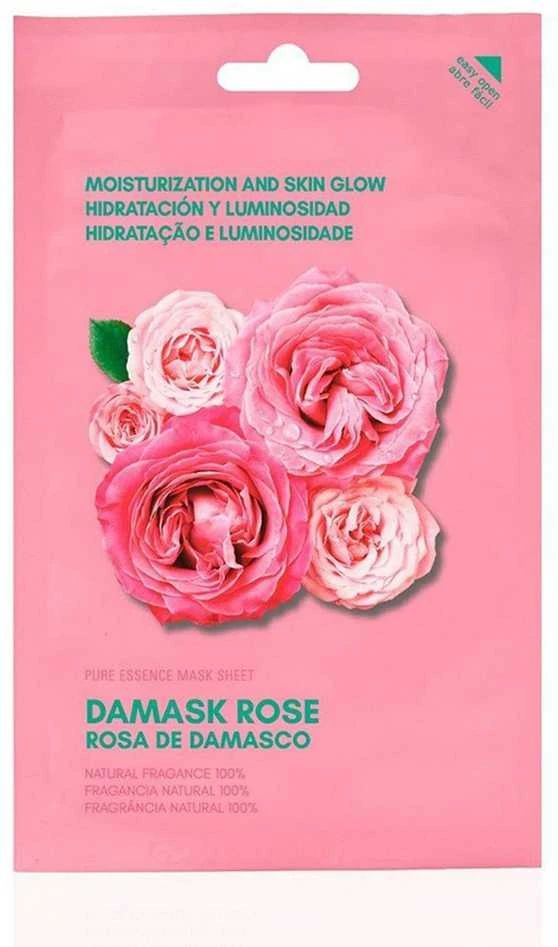 Holika Holika Pure Essence Mask Sheet - Damask Rose lakštinė veido kaukė su rožių aliejumi, 20 ml
