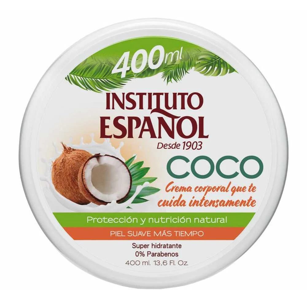 Instituto Espanol Kūno kremas "Coconut Super Hydratant" 400ml