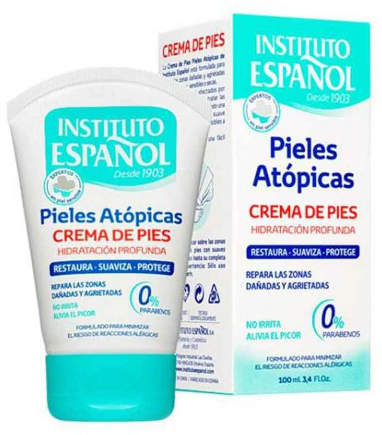 Instituto Español Atopinės odos pėdų kremas 100ml