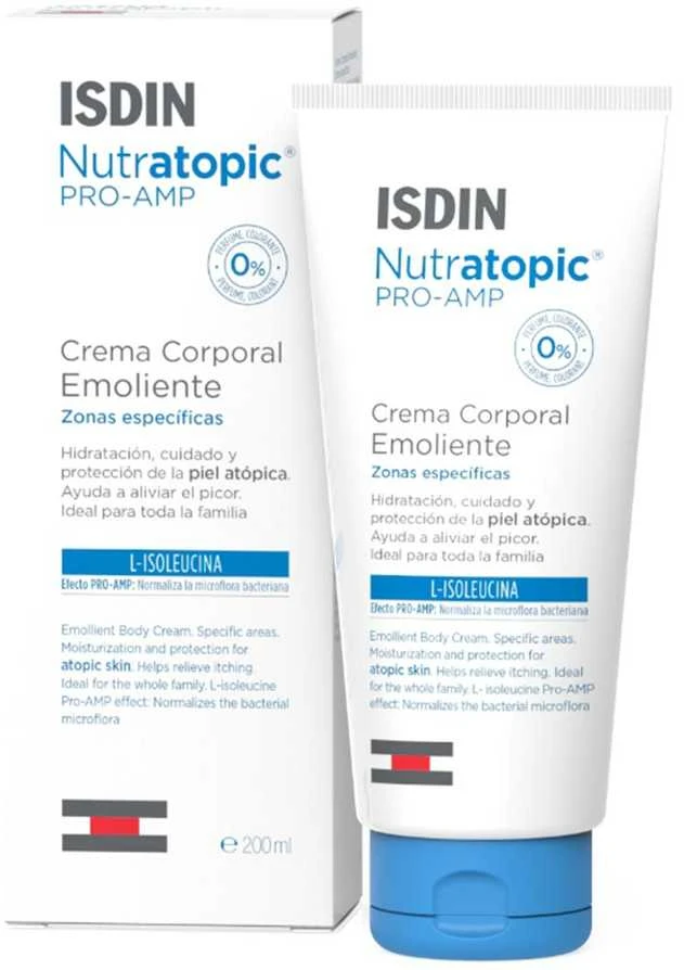 "Isdin Nutratopic Pro-Amp" minkštinamasis kremas 200ml