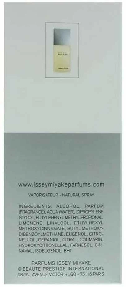 Issey Miyake Nuit D Issey EDT tualetinis vanduo vyrams, 75 ml