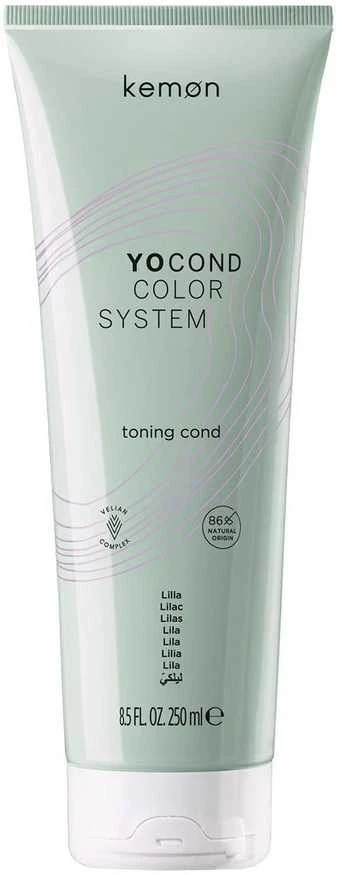 Kemon Yo Cond Color System Toning Cond Lilac tonuojantis kondicionierius plaukams, 250 ml
