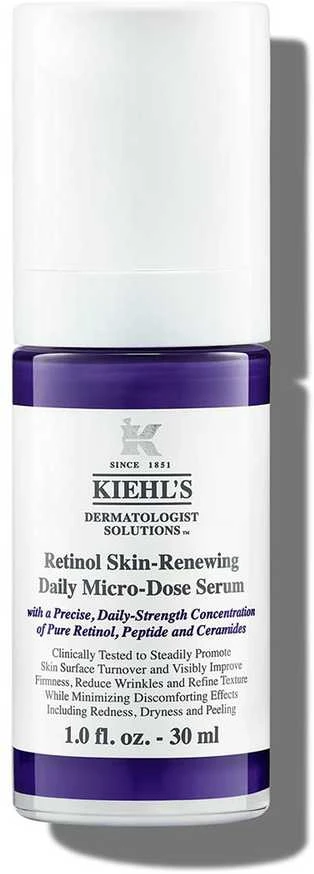 Kiehl´s Kiehl's Retinol Skin-Renewing Daily Micro-Dose Treatment veido serumas nuo raukšlių, 30 ml