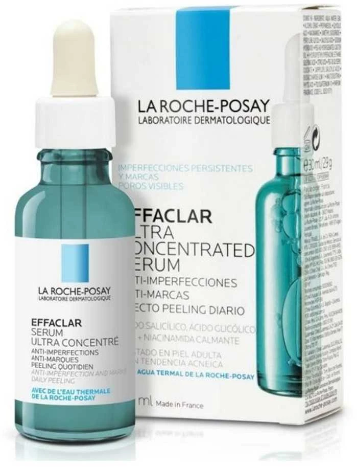 La Roche Posay Effaclar Ultra Concentrated Serum koncentruotas šveičiamasis serumas probleminei odai, 30 ml