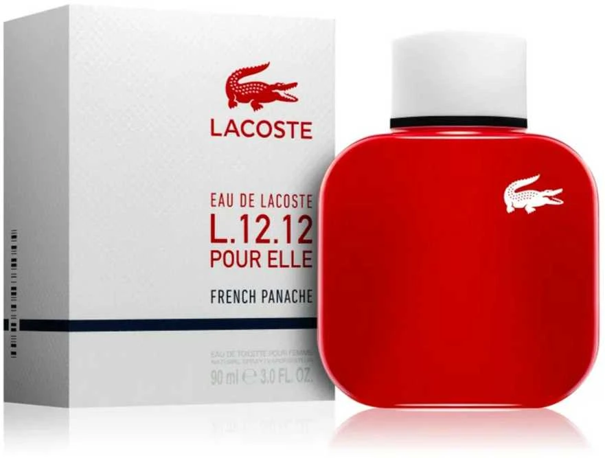 Lacoste Eau de Lacoste L.12.12 French Panache EDT tualetinis vanduo moterims, 90 ml
