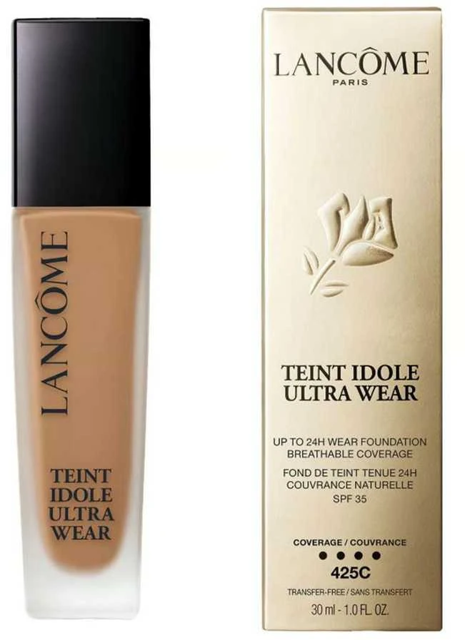 Lancôme Matte makiažas SPF 35 Teint Idole Ultra Wear (pagrindas), 30 ml, 425C - 05 rusvai gelsvas Noisette
