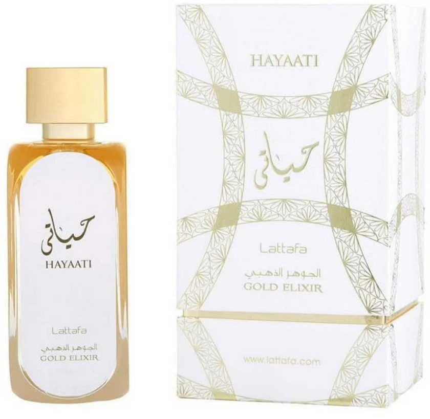 Lattafa Hayaati Gold Eliksyras Women EDP parfumuotas vanduo, 100 ml