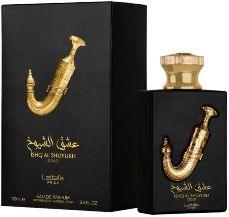 Unisex kvepalai Lattafa Ishq Al Shuyukh Gold EDP, 100 ml