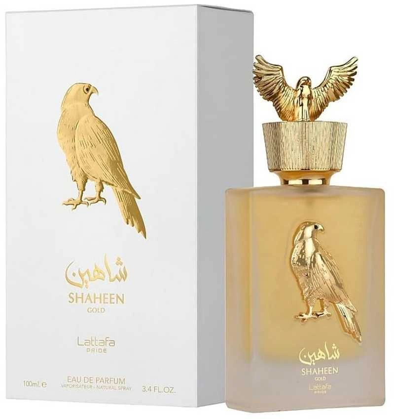 Lattafa Pride Shaheen Gold EDP parfumuotas vanduo unisex, 100 ml