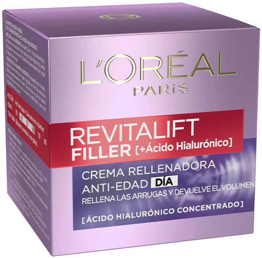 Serumas L'Oreal Make Up Revitalift Filler Hialurono rūgštis (50 ml)