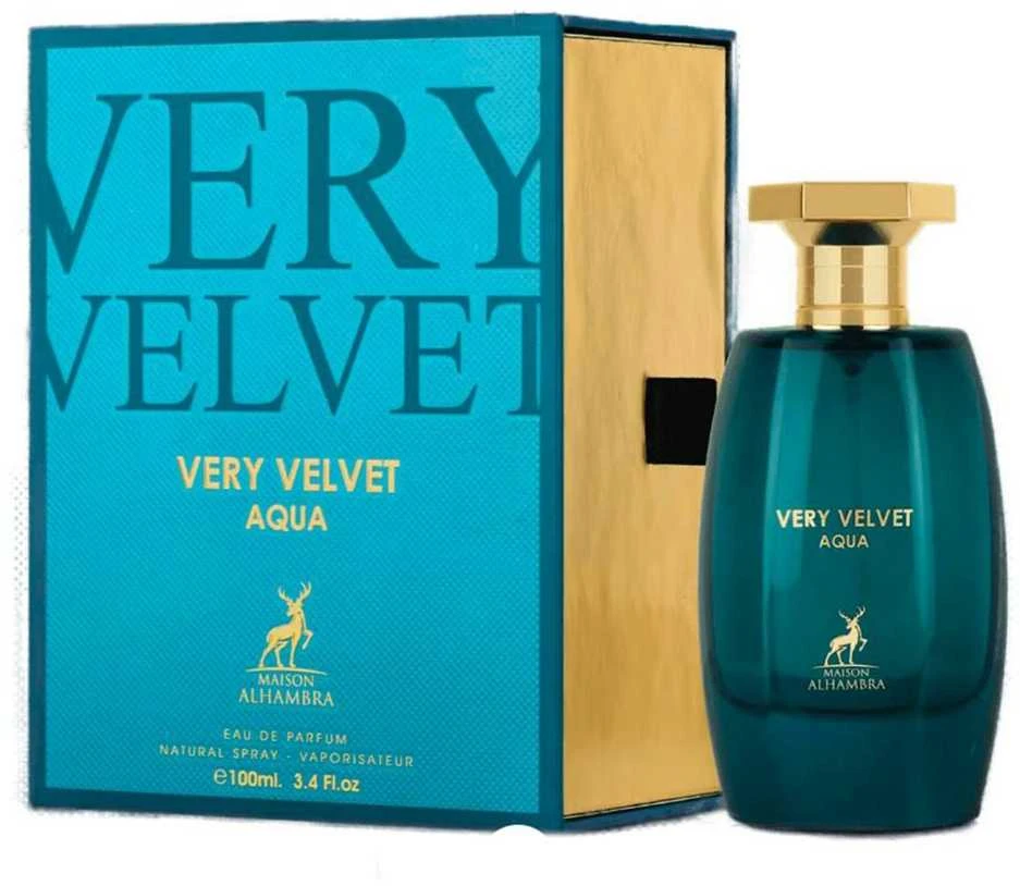 Maison Alhambra Very Velvet Aqua EDP parfumuotas vanduo unisex, 100 ml