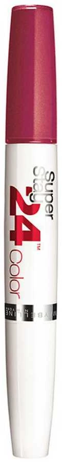 Lūpų dažai Maybelline Superstay 24 2-Step Liquid Lispstick makiažas 195 Raspberry